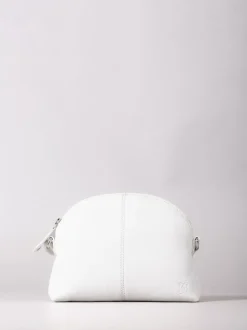 Blanc - Sac à bandoulière Lakeland Elterwater en cuir incurvé