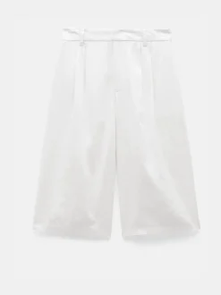 Blanc - Short Hush Linen Blend Lya Bermuda