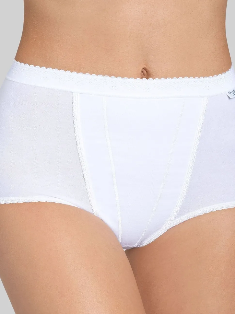 Blanc - Slip de contrôle Sloggi