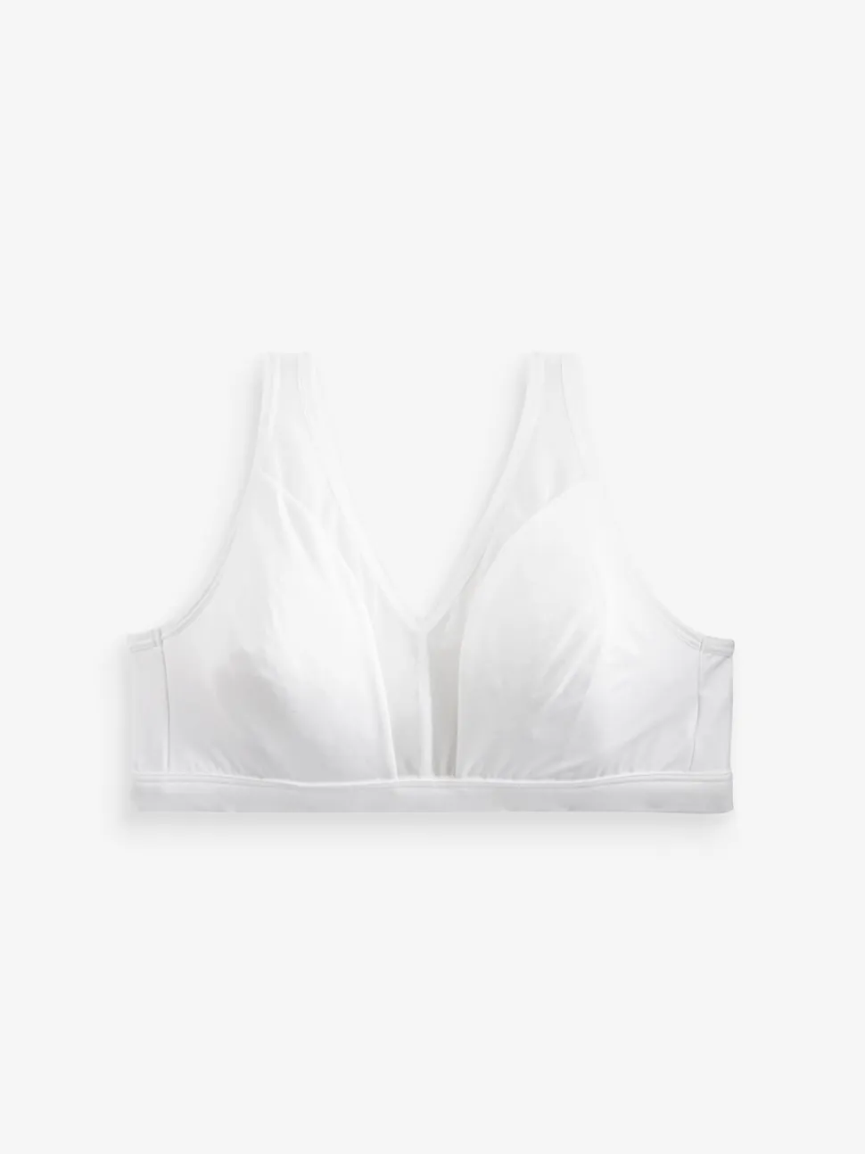 Blanc - Soutien-gorge confort ultime sans armatures sans armatures