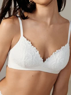 Blanc - Soutien-gorge Dentelle Ultimate Comfort