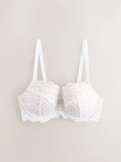 Blanc - Soutien-gorge en dentelle
