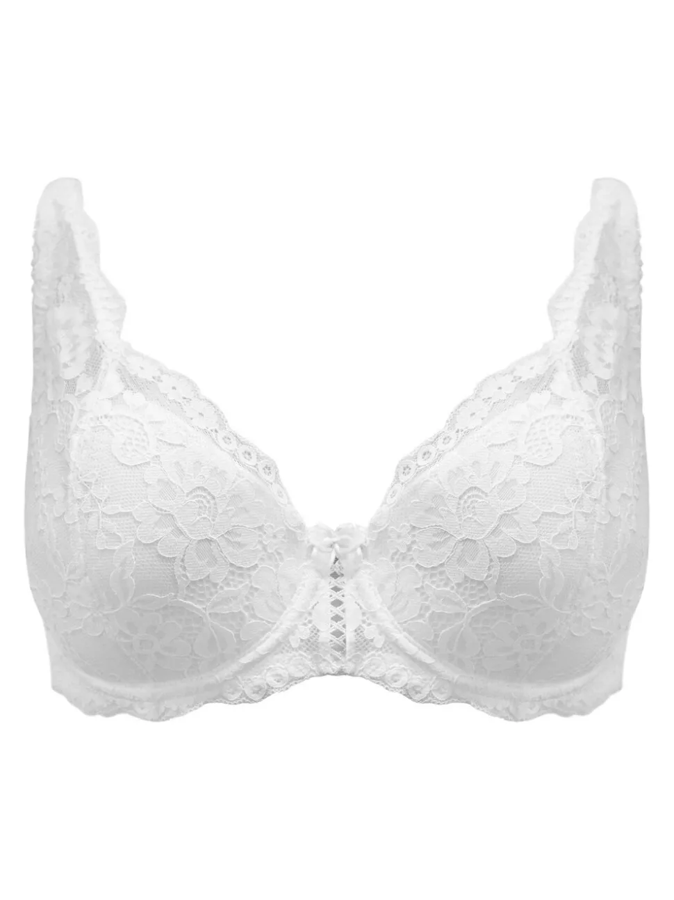 Blanc - Soutien-gorge Pour Moi Fleur à balconnet