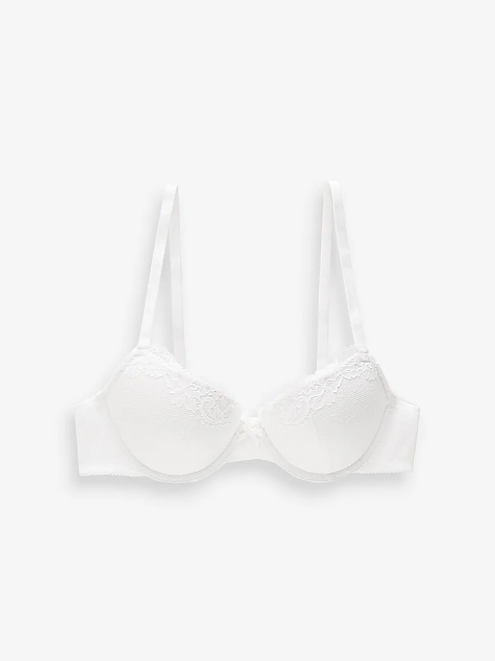 Blanc - Soutien-gorge push-up rembourré A-DD