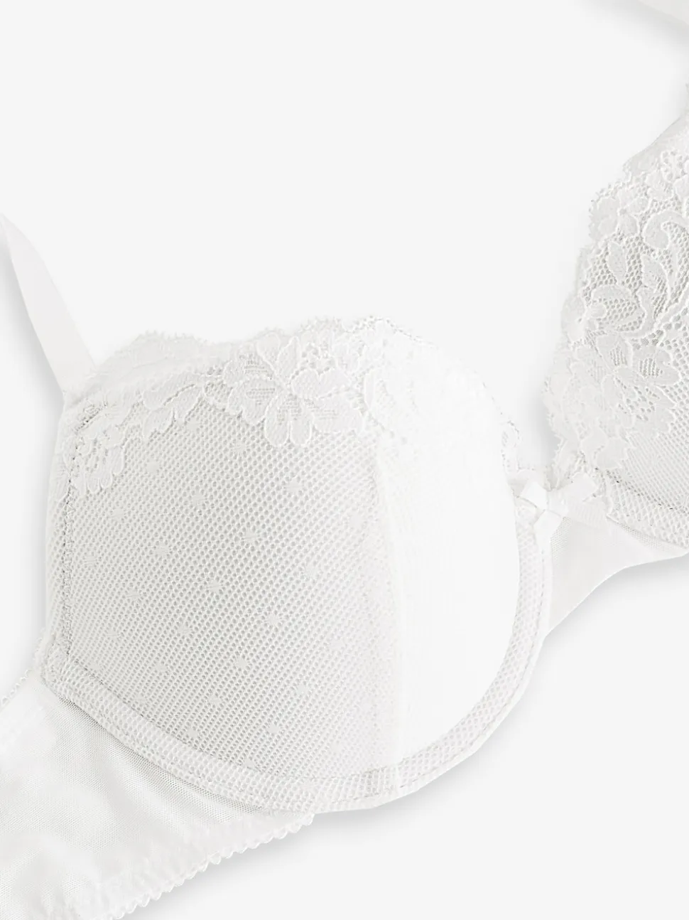Blanc - Soutien-gorge push-up rembourré A-DD