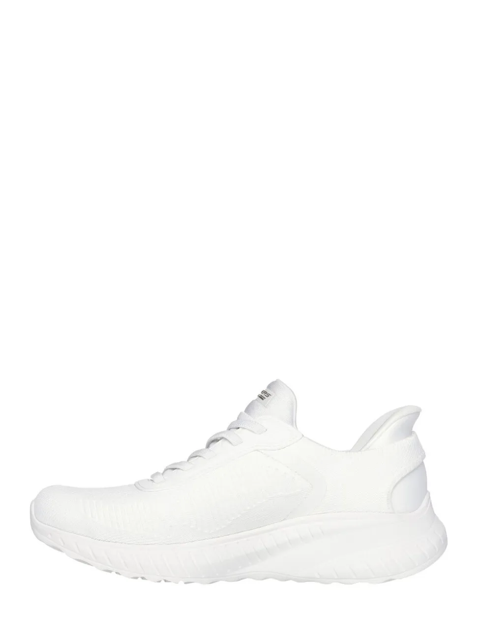Blanc craie - Baskets Skechers BOBS Sport Squad Chaos Slip In