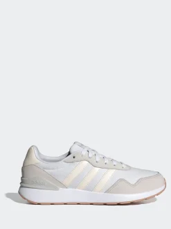 Blanc crême - adidas run 60s 4.0 Baskets
