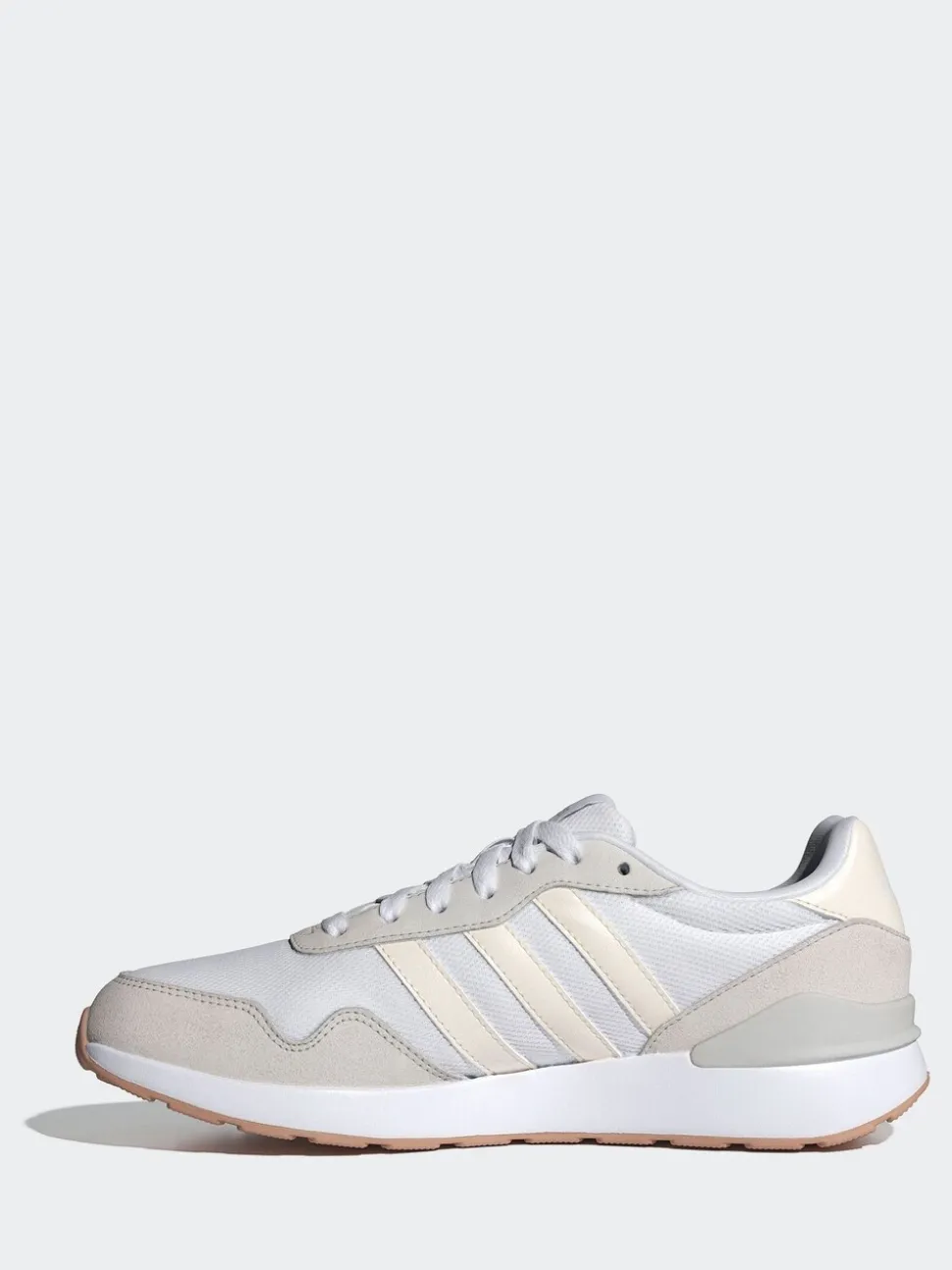 Blanc crême - adidas run 60s 4.0 Baskets