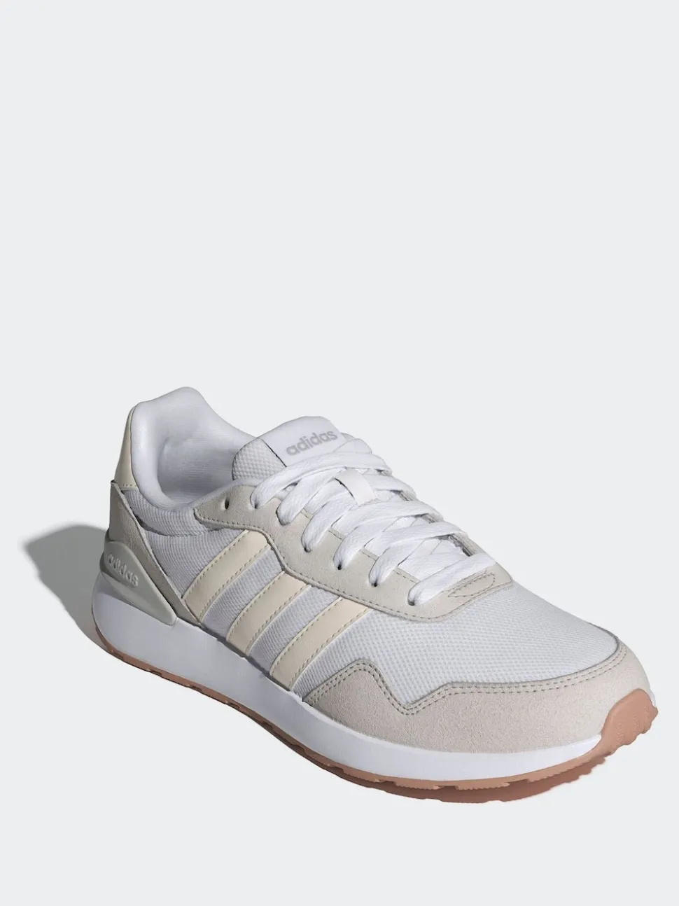 Blanc crême - adidas run 60s 4.0 Baskets
