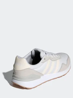 Blanc crême - adidas run 60s 4.0 Baskets