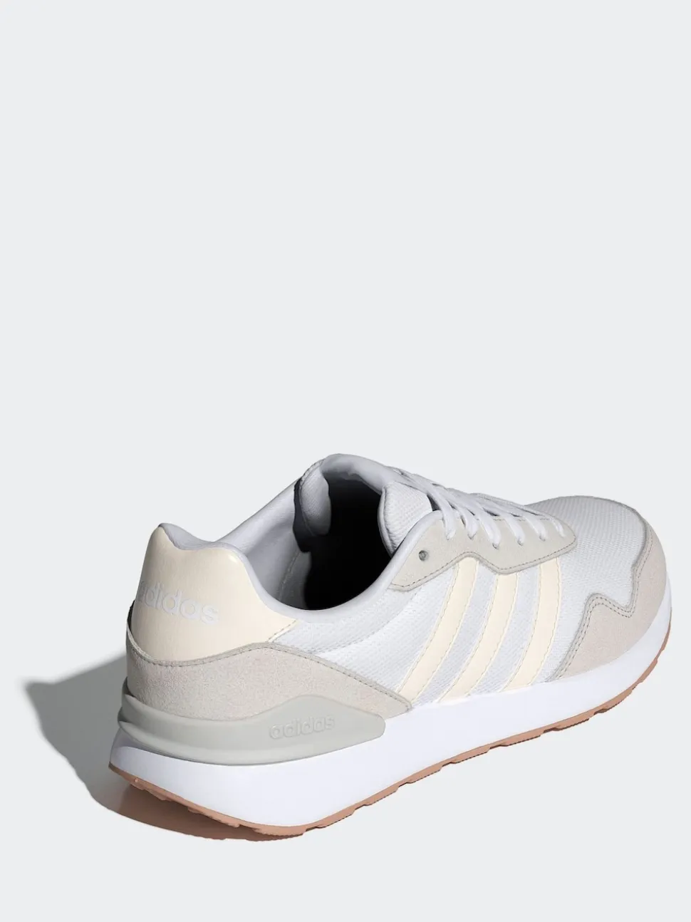 Blanc crême - adidas run 60s 4.0 Baskets