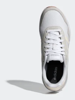 Blanc crême - adidas run 60s 4.0 Baskets