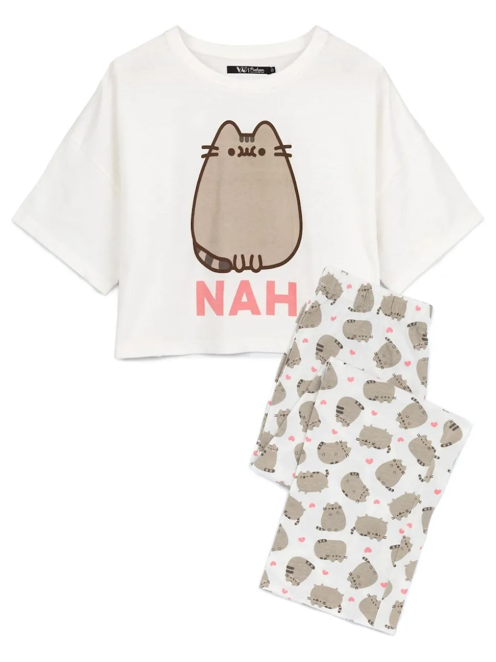 Blanc Pusheen - Pyjama Vanilla Underground Snoopy Short