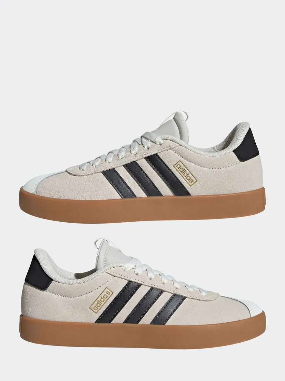 Blanc éteint - Adidas VL Court 3.0 Formateurs