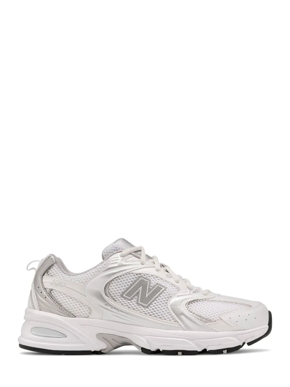 Blanc/Argent - New Balance Womens 530 Trainers