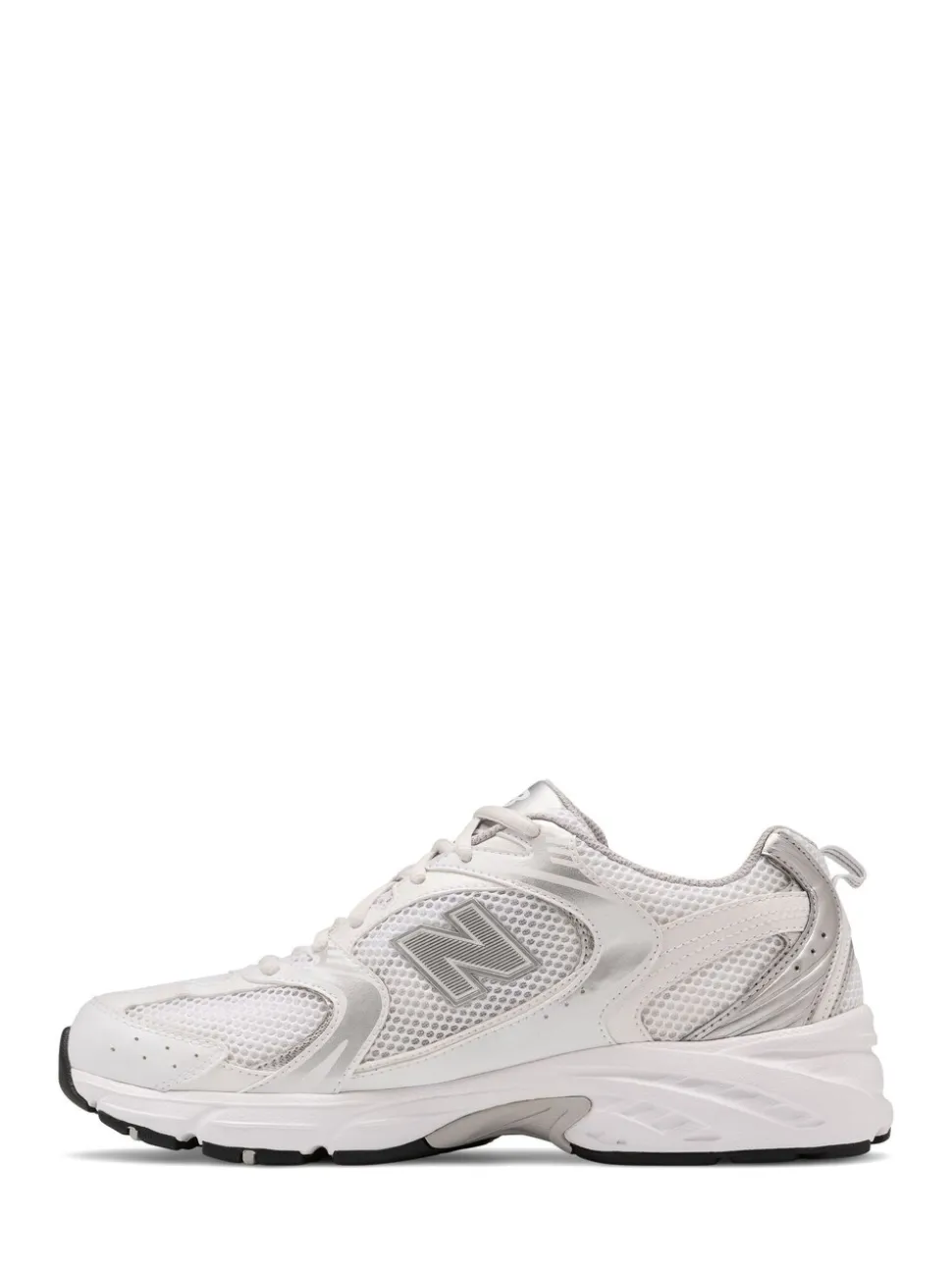 Blanc/Argent - New Balance Womens 530 Trainers