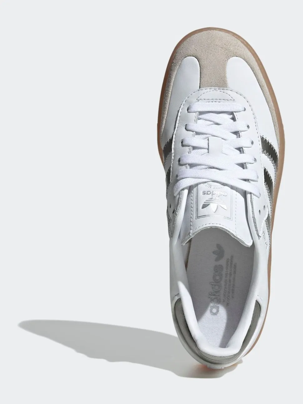 Blanc/crème - Baskets Adidas Original Sambae W