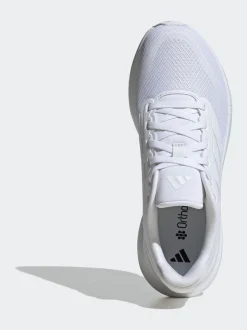 Blanc/Gris - Baskets adidas Grand Court