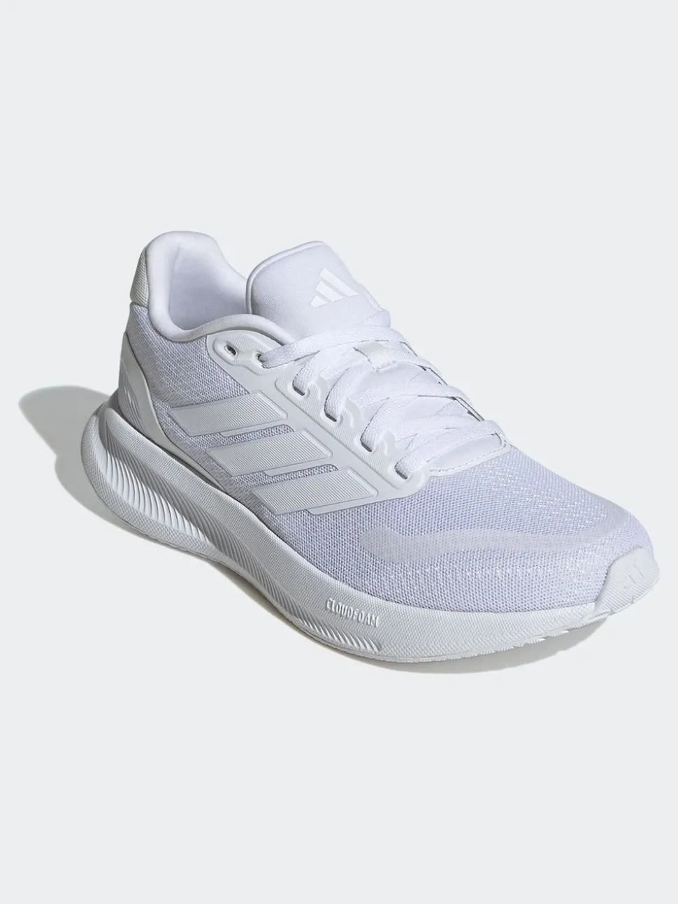 Blanc/Gris - Baskets adidas Grand Court