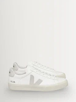 Blanc/Gris - Baskets Veja Campo