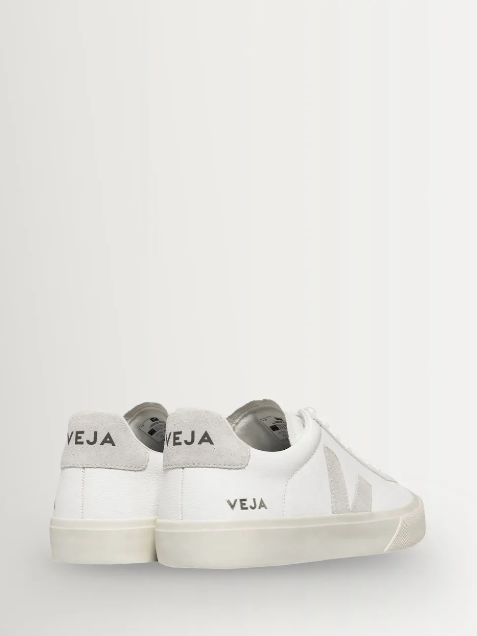 Blanc/Gris - Baskets Veja Campo
