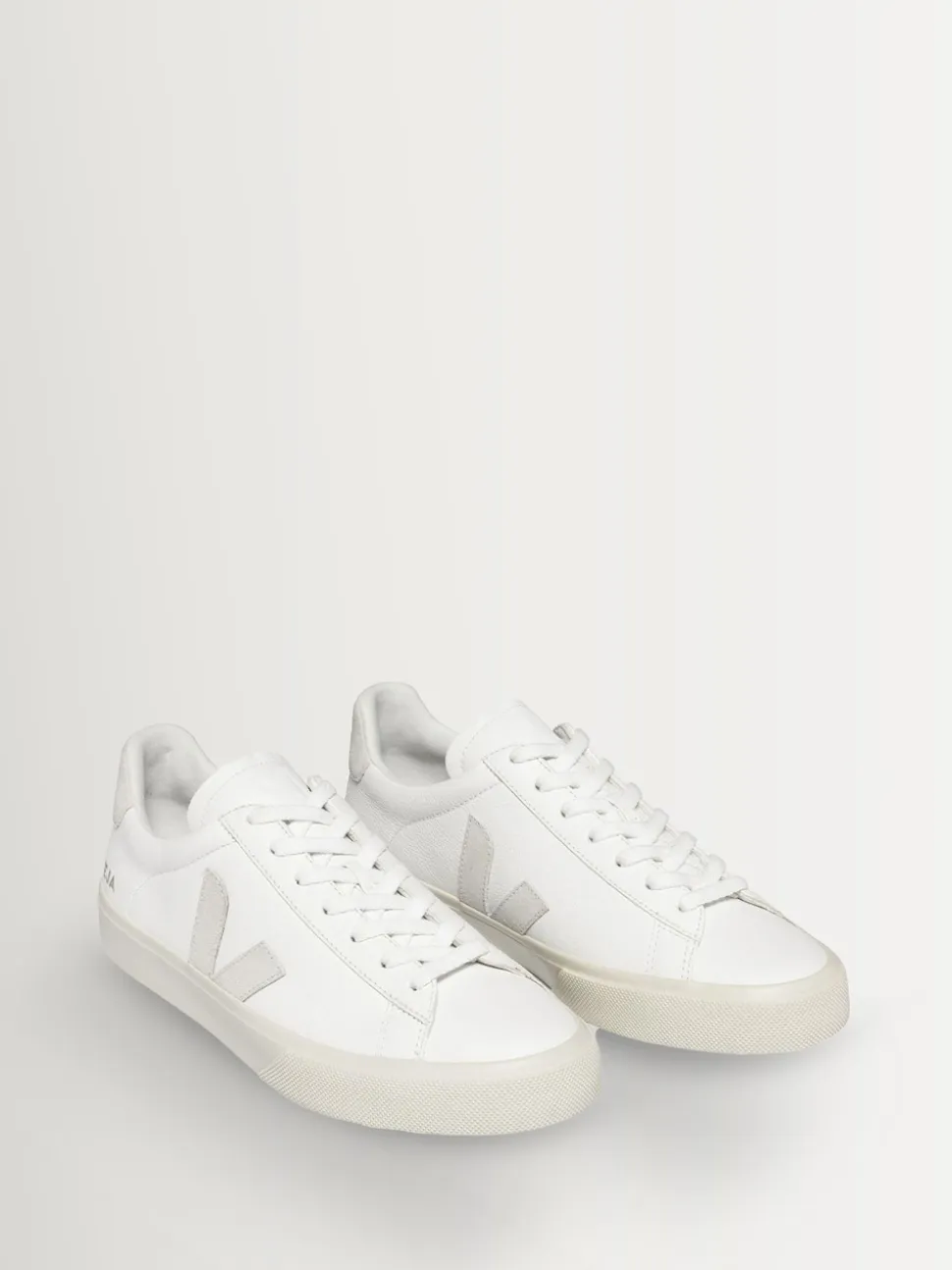 Blanc/Gris - Baskets Veja Campo