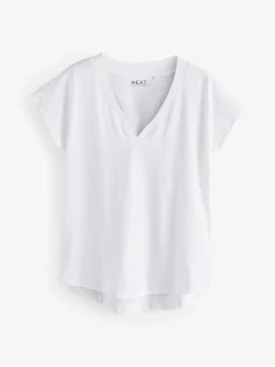 Blanc/gris/kaki/rouille/marron - 5 de t-shirts Colen V Mancherons % 100