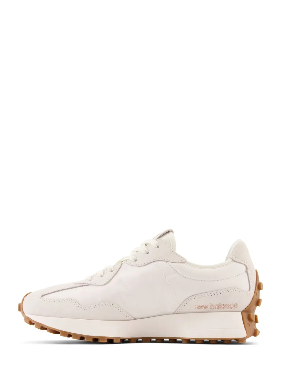 Blanc/imprimé léopard - New Balance 327 Trainers