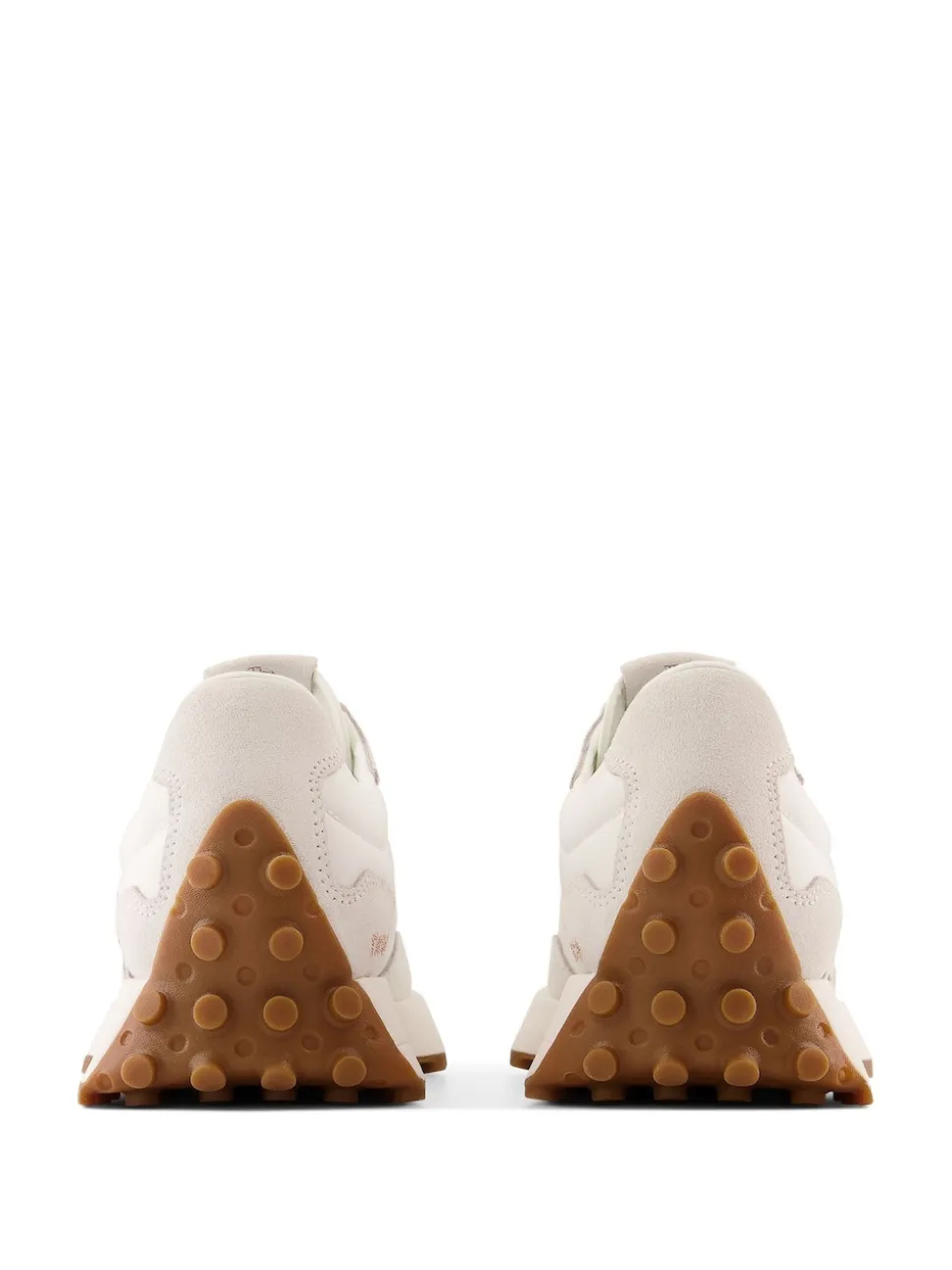 Blanc/imprimé léopard - New Balance 327 Trainers