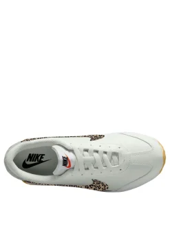 Blanc/imprimé léopard - Nike Pacific Trainers