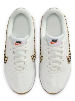 Blanc/imprimé léopard - Nike Pacific Trainers