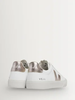 Blanc/métallisé - Baskets Veja Campo