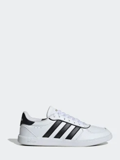 Blanc/Noir - Adidas Breaknet Sleek Trainers