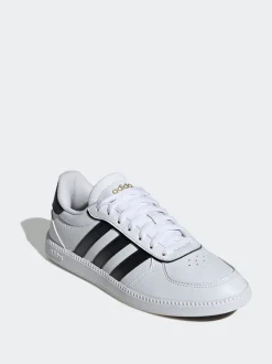 Blanc/Noir - Adidas Breaknet Sleek Trainers