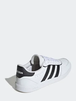 Blanc/Noir - Adidas Breaknet Sleek Trainers