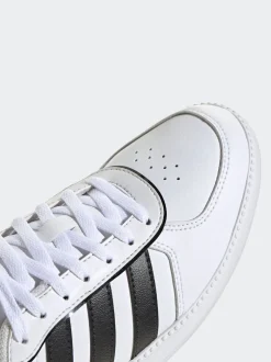 Blanc/Noir - Adidas Breaknet Sleek Trainers