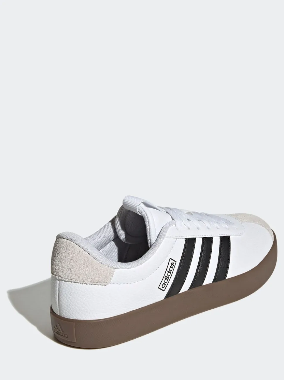 Blanc/Noir - Adidas VL Court 3.0 Formateurs
