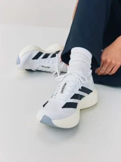 Blanc/Noir - Baskets de running adidas Adizero Evo Sl