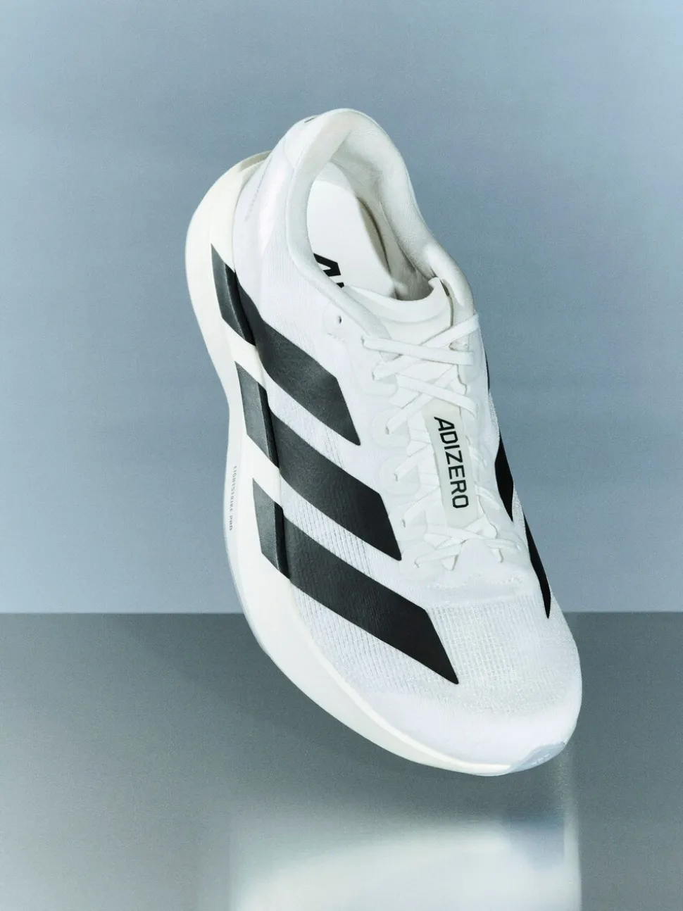 Blanc/Noir - Baskets de running adidas Adizero Evo Sl