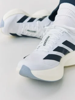 Blanc/Noir - Baskets de running adidas Adizero Evo Sl