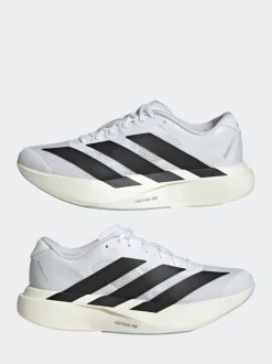 Blanc/Noir - Baskets de running adidas Adizero Evo Sl