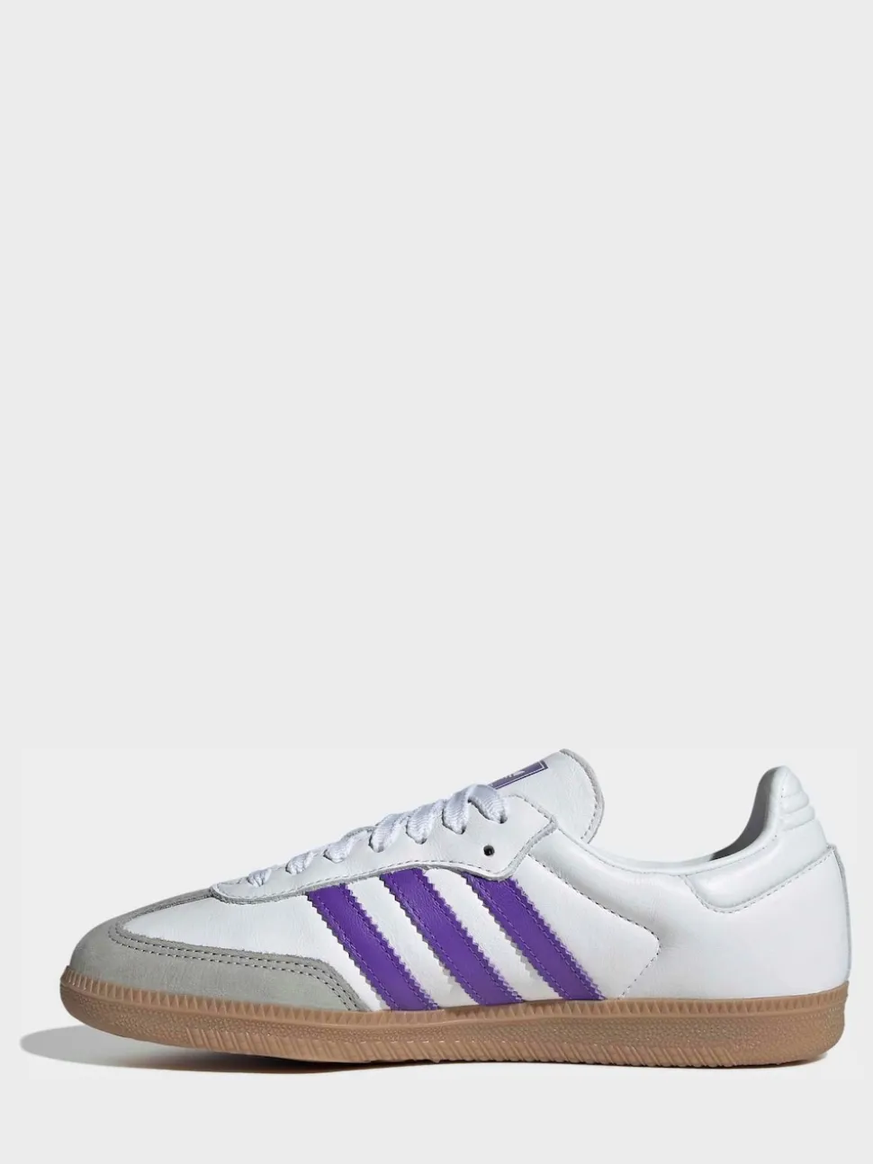Blanc/Pourpre - Baskets Adidas Original Samba Og