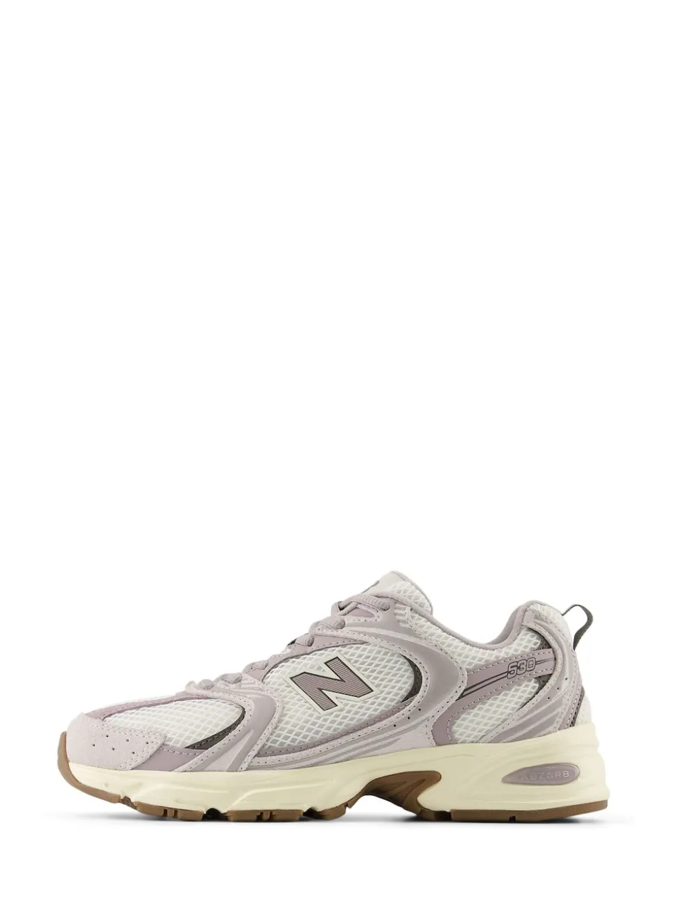 Blanc/Pourpre - New Balance Womens 530 Trainers