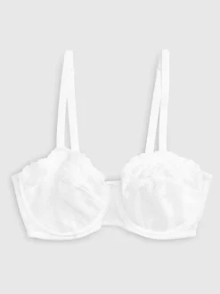 Blanc/Praline Nude - Soutien-gorge sans bretelles DD+ sans coussinets 2 Pack