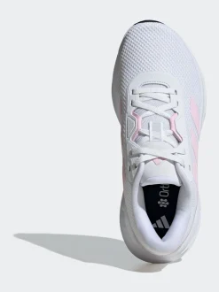 Blanc/Rose - Baskets adidas Galaxy 7