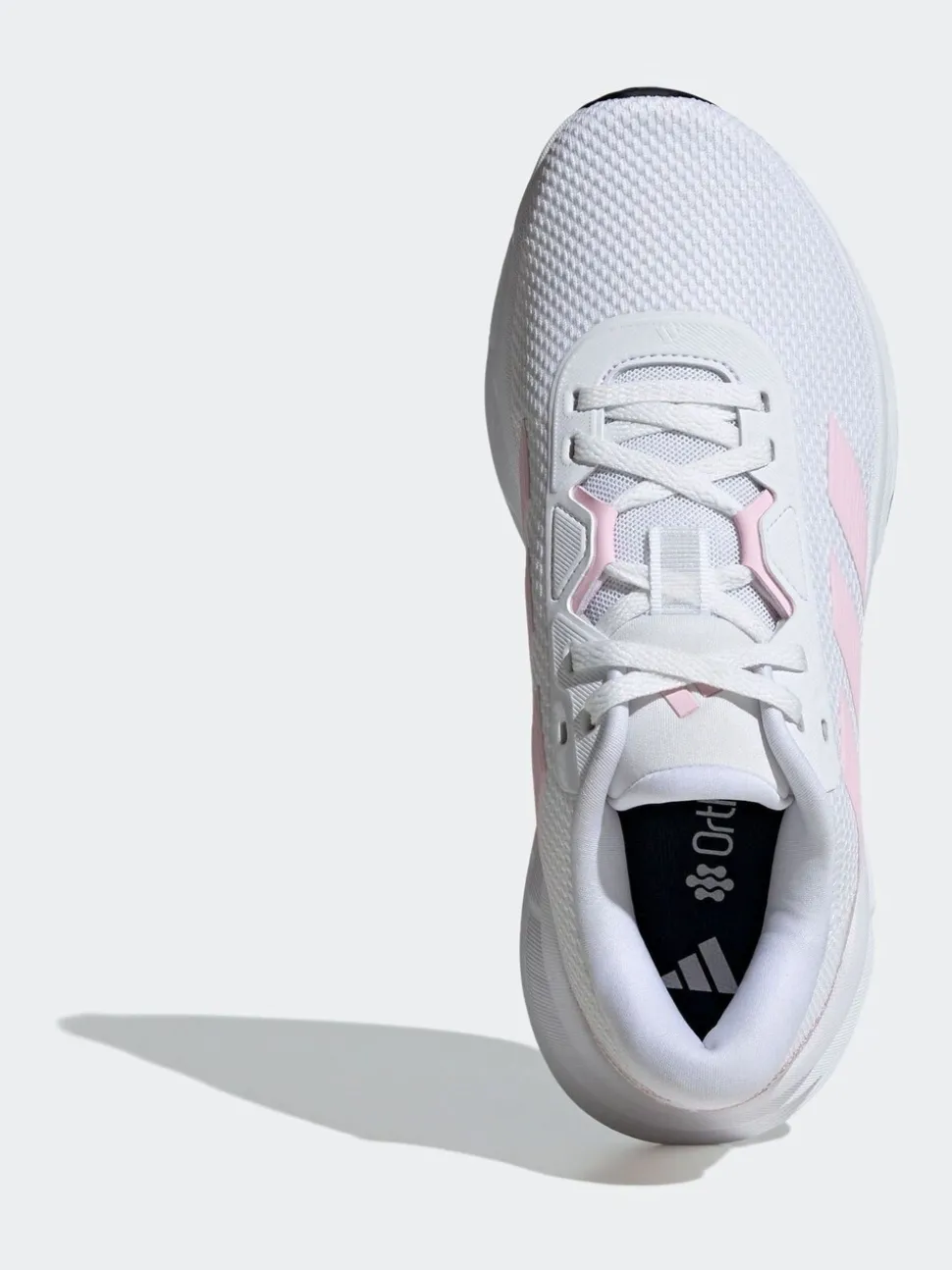 Blanc/Rose - Baskets adidas Galaxy 7