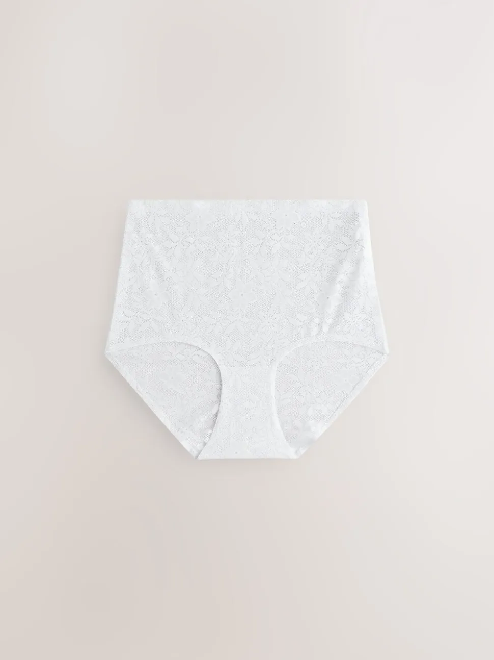 Blanc/Rose/Marine - Lot de 7 culottes en dentelle collée Comfort