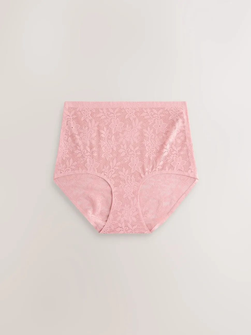 Blanc/Rose/Marine - Lot de 7 culottes en dentelle collée Comfort