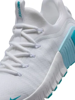 Blanc/sarcelle - Nike Free Metcon 6 Training Trainers
