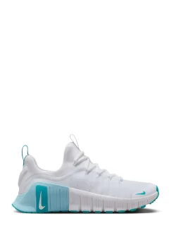 Blanc/sarcelle - Nike Free Metcon 6 Training Trainers